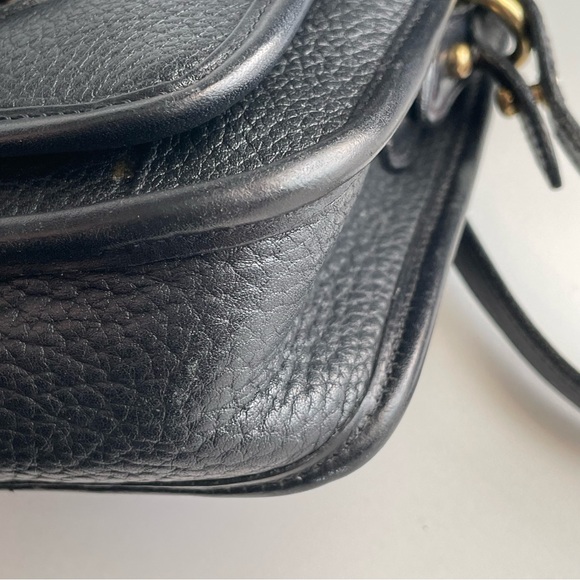 Dooney & Bourke AWL leather Pocket Binoculars mini Equestrian crossbody Bag P124 - Picture 10 of 16